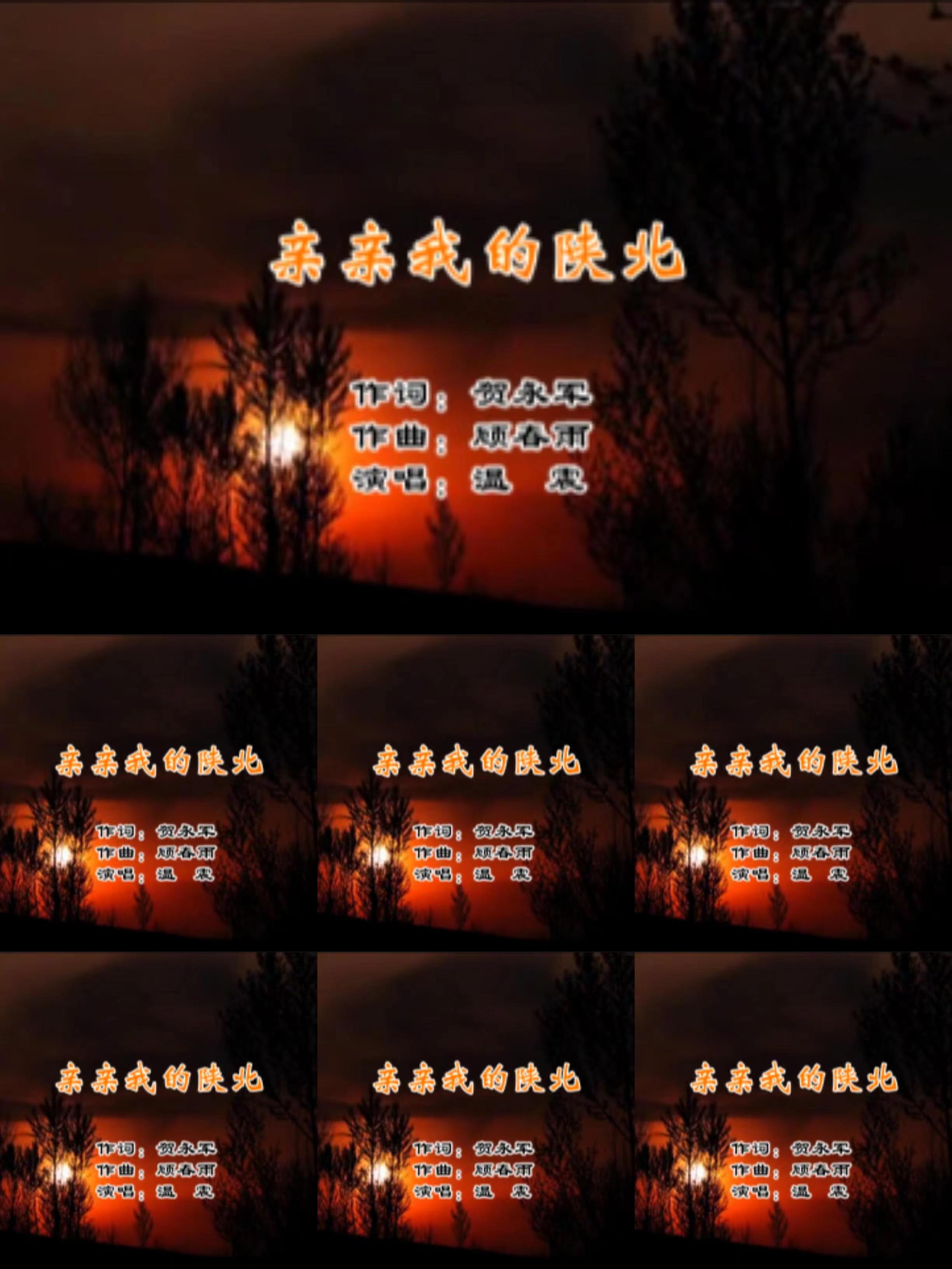 亲亲我的陕北——温震